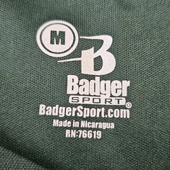 Badger Sport Eagles Athletic T Shirt Green Short Sleeve Mens Size Medium