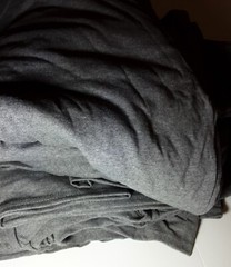 Lot of (20) Port & Company PC54 Core Cotton 5.4oz T-Shirt Graphite Heather XL