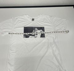 Burreaux Smoking Cigar Joe Burrow White Tee Size L
