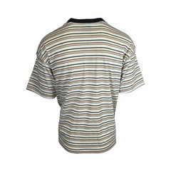 Billabong Men’s Cream T-Shirt Horizontal Striped Baxter Tee S/S (S17)
