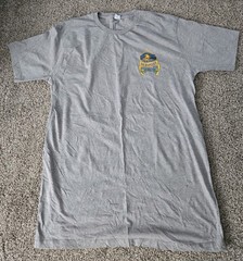 St. Elias Brewing Company Soldotna Alaska Gray T-Shirt Size XL 100% Cotton Beer