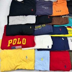 Wholesale Lot of 25 Ralph Lauren Men’s T-Shirts (Assorted Sizes)