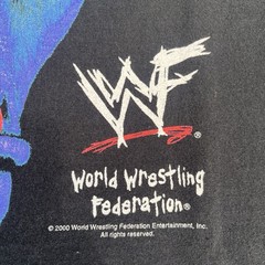 Vintage 2000 WWF The Rock Know Your Role Rap Tee Shirt Mens Size 2XL