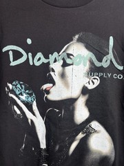 Diamond Supply Co. Diamonds for Breakfast Black Graphic T-Shirt Adult Sizes NWOT