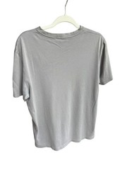 Robert Barakett Gray Pima Cotton Crew Neck T-Shirt Men’s Large Luxury Basics
