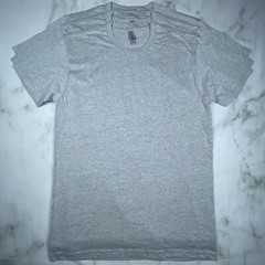 Lot of 3 Next Level Unisex Premium Gray TShirts Plain Super Soft US Size M