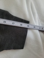 NWT Men’s 2XLT Thermal Henley Big & Tall Gray Cotton Blend