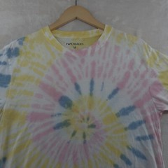 Paperbacks Men’s Size M Hand Dyed Paintbrush Print Crew-Neck T-Shirt