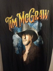 Tim McGraw Official Concert Shirt Size Medium Collectible
