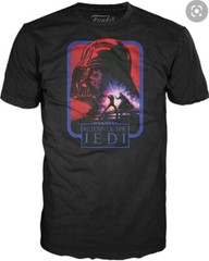 Star Wars Darth Vader Return Of The Jedi X-Large Funko T-shirt Sealed Exclusive