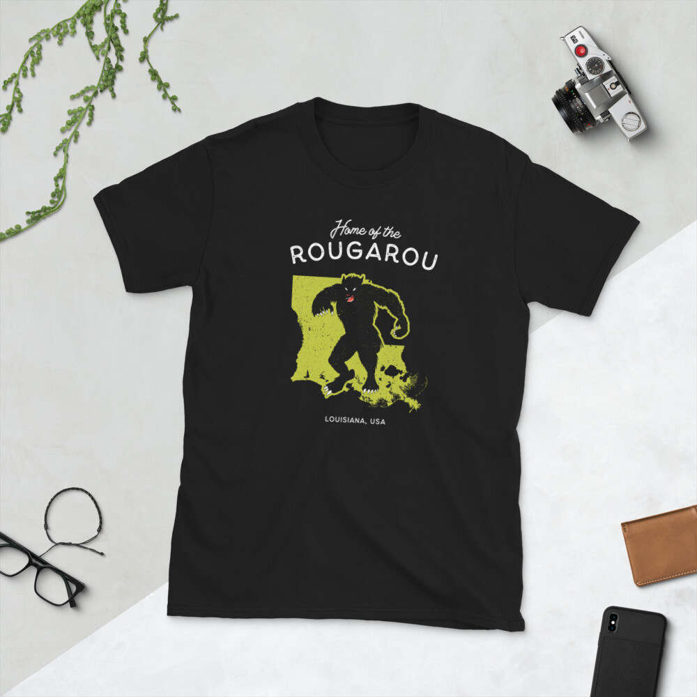 Home of the Rougarou – Louisiana, USA Cryptid T-Shirt