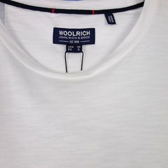 Woolrich Shirt White S Mens Summer Casual Top Cotton Basic New