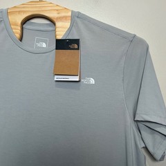 The North Face Adventure Tee Mens XXL High Rise Grey Standard Fit Recycled NWT