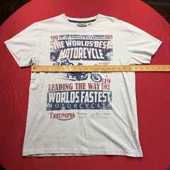 Triumph Motorcycles The Worlds Best Motorcycle Medium Graphic T-Shirt