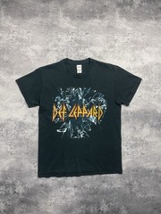 Def Leppard Vintage Tour Band Tee 2015 Heavy Metal Rock T-Shirt Men’s Size M