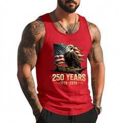 250th Anniversary USA Patriotic 250 Years American 4th July Unisex Tank Top
