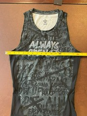 Under Armour Black Alter Ego Graphic Sleeveless Compression Tank Top Medium