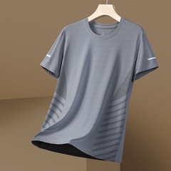 Short Sleeve Loose Fit T Shirt for Men Ideal for Sports and Casual Outings