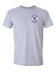 NY Yankees Left Chest Graphic Logo, TEES, New York Baseball Unisex. All Sizes!!