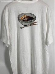 Converse Mens White Graphic Print Short Sleeve Crew Neck Pullover T-Shirt Size L