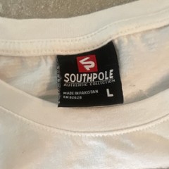 Southpole Authentic Collection Disney Goofy Graphic Tee L White Cotton Crew