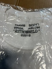 Travis Scott x Virgil Abloh By A Thread Tee Cactus Jack Version, White (size M)