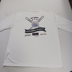 Sport-Tek ST350LS Katy Strong Men XL White Long Sleeve PosiCharge Competitor Tee