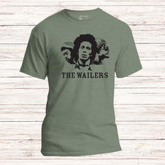 The Wailers Retro Unisex T-Shirt – Modern Fit Rasta Bob Marley Reggae tee S-2XL