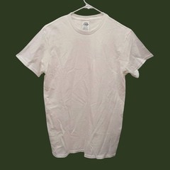 Lot of 5 Delta Pro Weight T-Shirts Mens Small S Half White Cream Blank Bulk Lot