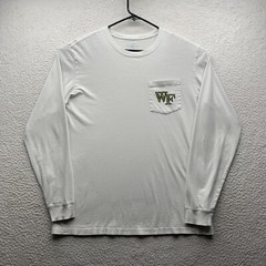 Southern Tide Wake Forest T-Shirt Mens Medium White Football Play College Preppy