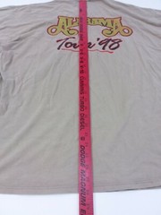 ALABAMA tour 1998 tan graphic XL t shirt concert shirt