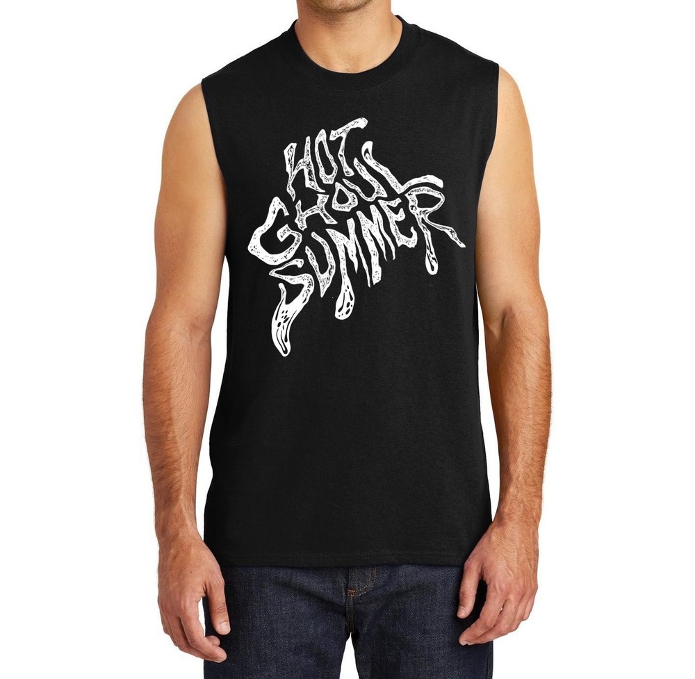 Gothic Graphic Sleeveless Tee – “Hot Ghoul Summer” and Dark Castle Skull Art