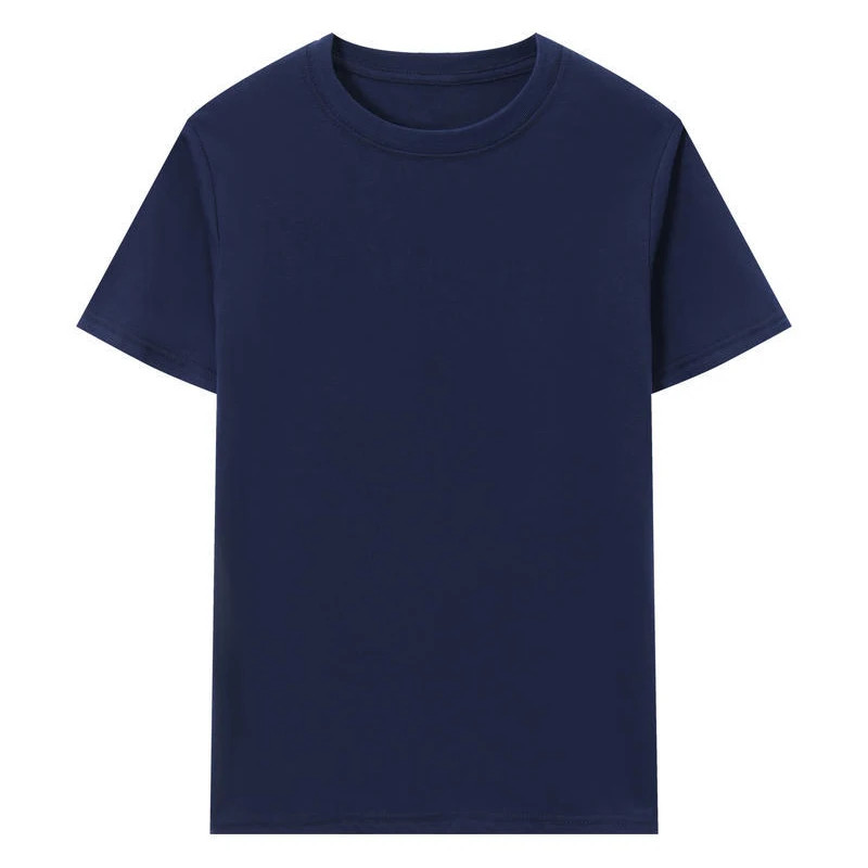 Men’s T-Shirt Solid Color Short-Sleeved Summer Comfortable Casual For Men Women