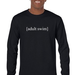 Adult Swim Cotton Long Sleeve Retro Shirt Cartoon Anime T-Shirt Gift S – 3XL