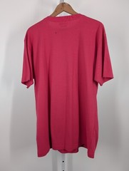 Tommy Hilfiger Vintage 90s Fuscia Pink Graphic Yacht Beach Club NYC T Shirt M