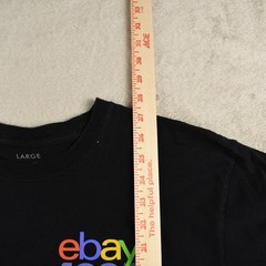 eBay Sneaker Con Reselling Since 1995 T-Shirt Mens Large Black Graphic Tee