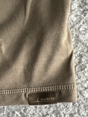 Habit Hooded Shirt Men’s Large Brown Hooded Performance Wicking Stretch Bamboo