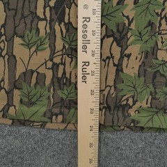 Vintage Camouflage T Shirt Adult Medium Brown Green Tree Bark Ace Sportswear 80s