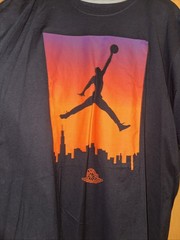 Air Jordan Shirt Mens 3XL Chicago Skyline Jumpman Tee Nike Retro 1 NWT Vintage