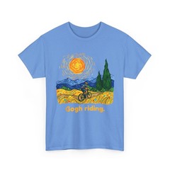 Gogh Riding Funny Shirt, Cycling Van Gogh Art Lovers Bike Women Men Shirt