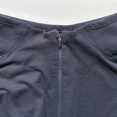 Carhartt Force 1/4-Zip Mock Neck Long Sleeve Shirt Navy Blue • Men’s 4XL