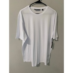 New TravisMathew Cloud Crew Shirt Mens Premium Soft Tee White, Size XL