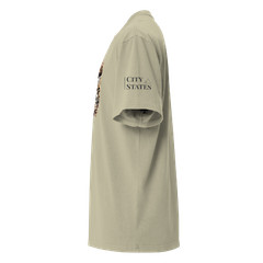 Oversized faded t-shirt (SOUTH CAROLINA)