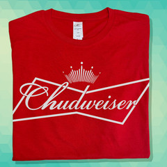 Chud T-Shirt Chud-weiser Vintage Faded Tee – Funny Chudweiser Shirt Meme