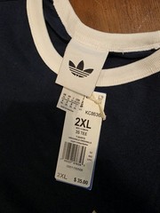 Adidas Adicolor Classics 3-Stripes T-Shirt Men’s Size 2XL LOT OF 2 NWT