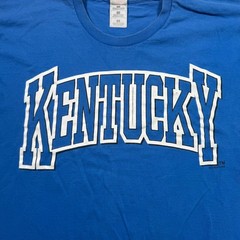 Fruit of the Loom Kentucky T-Shirt Mens XL Blue Excellent NCAA Wildcats Graphic