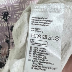 Hm Mens Muscle Tank Top T-Shirt Size S Grey Graphic Print Sleevless Tee