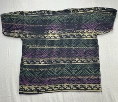 Vintage 90s East Beach Club All Over Print AOP Tribal Elephant Tee Mens XL