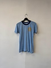 Vintage St Joseph High School Shirt Mens XS Blue Ringer Graphic Tee 70s
