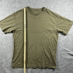 Cotton On Organic Loose Fit T-Shirt Small Olive Green 100% Organic Cotton